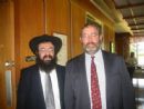 Mr. John Shaffer - Deputy Director PA DOC with Rabbi Vogel at PPCA conference - October 2003