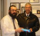 Rabbi Eli Siedman longtime friend, volunteer and supporter of Aleph - Winter 2003