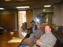Volunteers gather for meeting at the JCC - July 1998