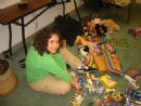 Chabad House students pack toys for children of inmates - Chanukah 2007