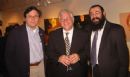 Lou Weiss, Rabbi Vogel and Mr. Landay - Aeph event - winter 2003