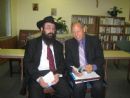 Rabbi Vogel & Rev. Klemm from central office.