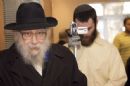 Rabbi Yisroel Itkin at the Grand Opening