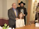 Mr. & Mrs. Berger and Rabbi Vogel